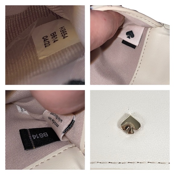 Kate Spade EUC Rainbow Hearts Printed Small Slim Bifold Wallet - Picture 13 of 16